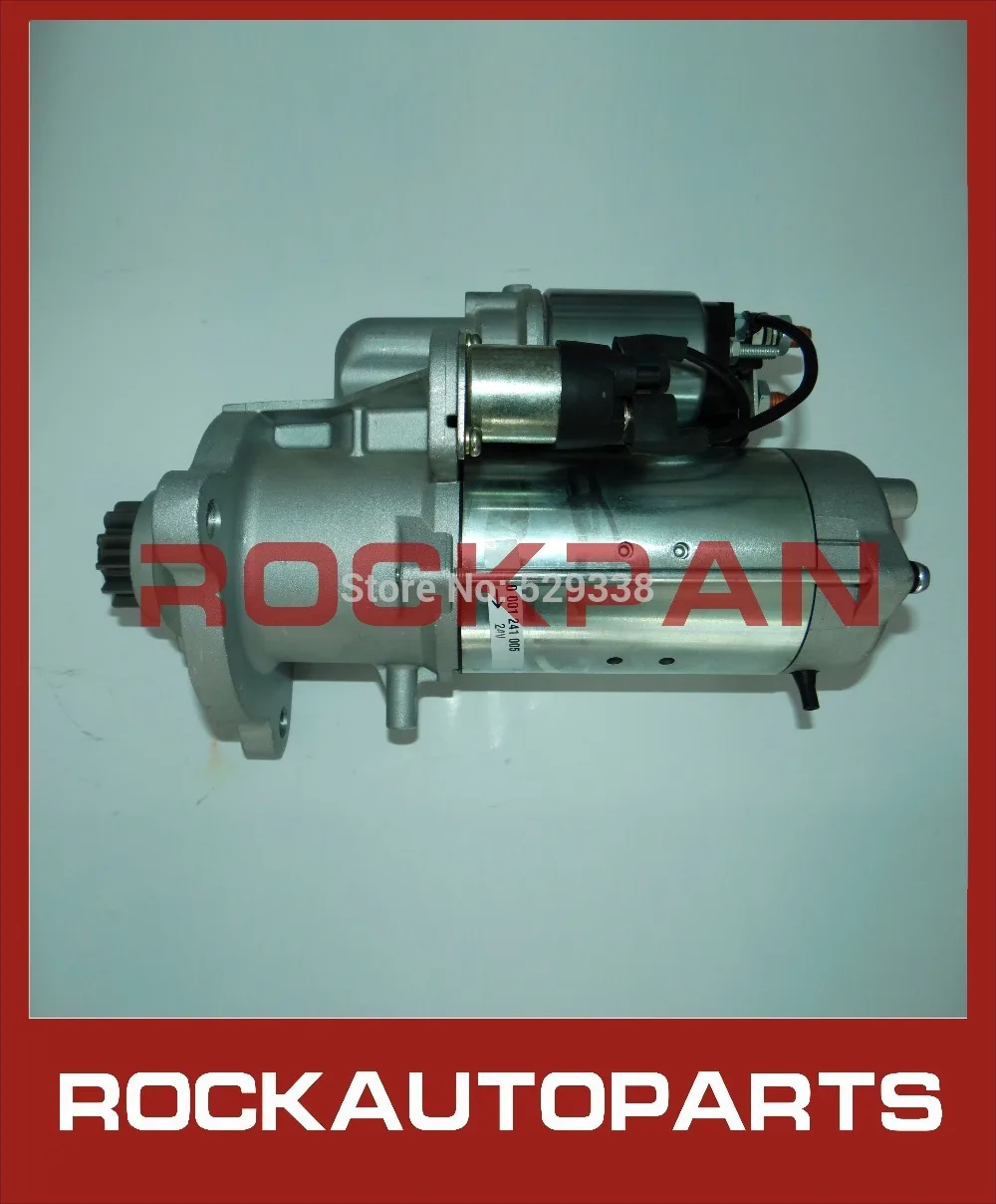 

NEW 24V STARTER MOTOR STARTER MOTOR FOR DAF 0001241007 0001241003 1604246