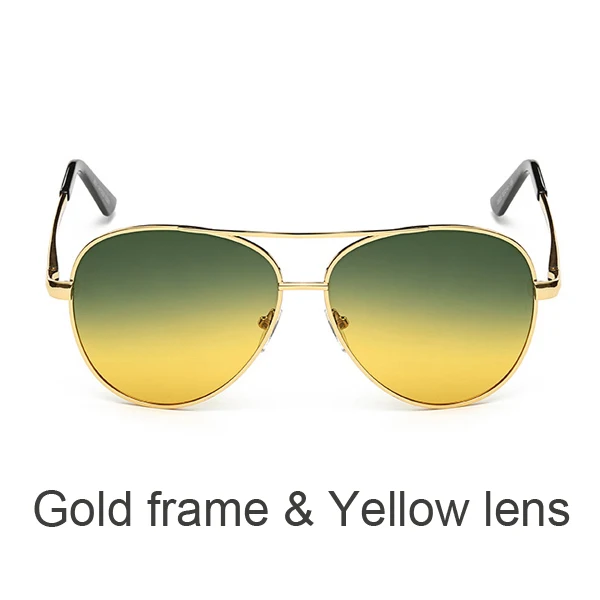 Pro Acme, очки для дневного и ночного видения, поляризованные солнцезащитные очки для вождения, солнцезащитные очки для мужчин, уменьшающие блики, металлическая оправа, очки CC0113 - Цвет линз: C4
