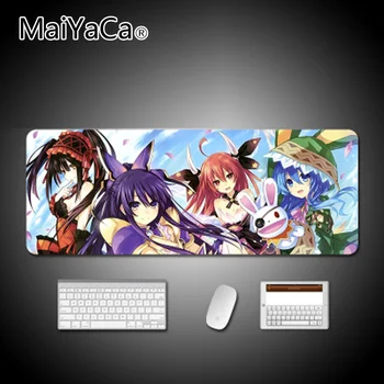 

MaiYaCa New Table Mouse Pad With 700x300mm Large Size and Edge Locking for Internet Game and Office Use For Animation series