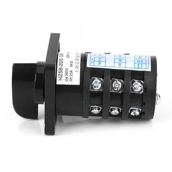

Wind Turbinen Generator Solar Generator 500V 20A 7-Position 12 Terminals Locking Type 0-1-2-3-4-5-6 Cam Changeover Control