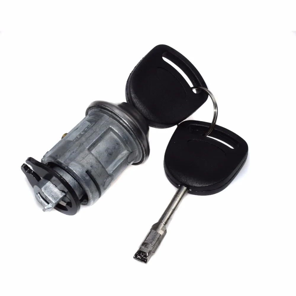 ISANCE Ignition Key Switch Lock Cylinder 2 Keys 1022184 For Ford FOCUS 1998-2005 & ESCORT 1986-2001 & TRANSIT MK6 2000-2006