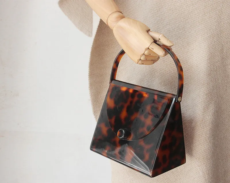 Женская новая дизайнерская брендовая модная винтажная Янтарная Сумочка элегантная леопардовая расцветка вечерняя сумочка для выпускного вечера роскошный Женский Повседневный клатч