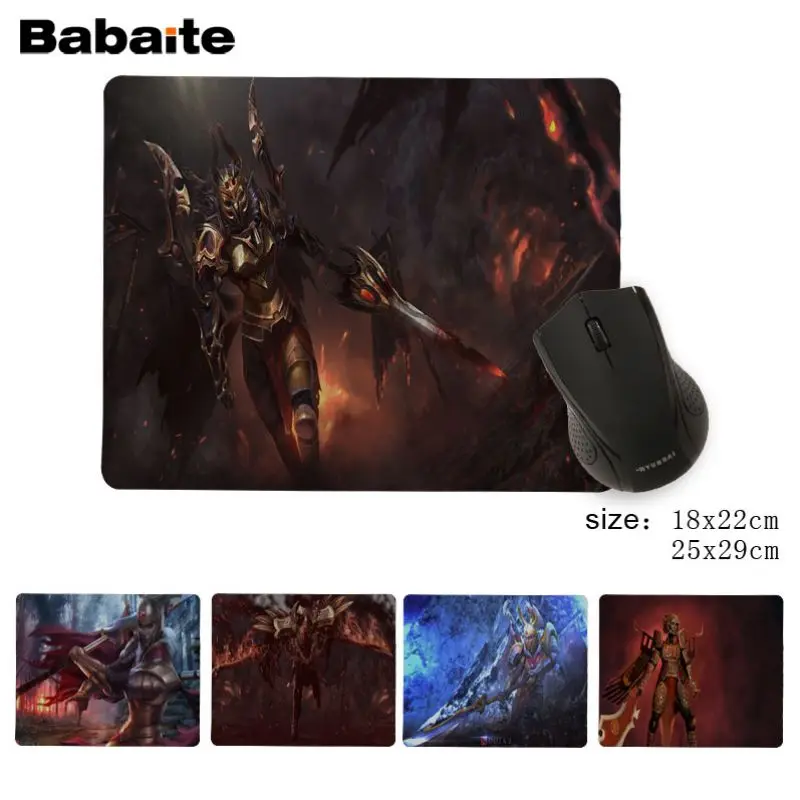 

Babaite New Arrivals Dota 2 Legion Commander mouse pad gamer play mats Custom Your Styles Non-Slip Mouse Pad