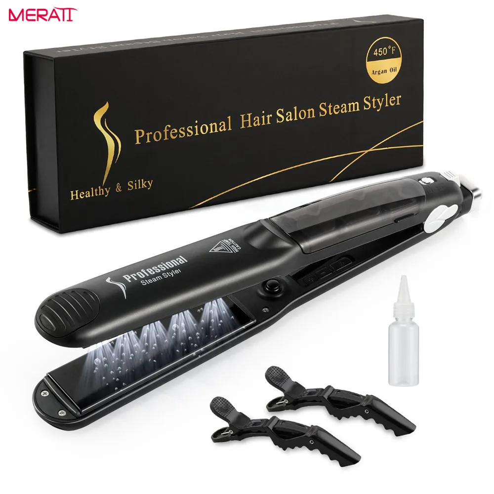 Hair straightener with steam фото 43