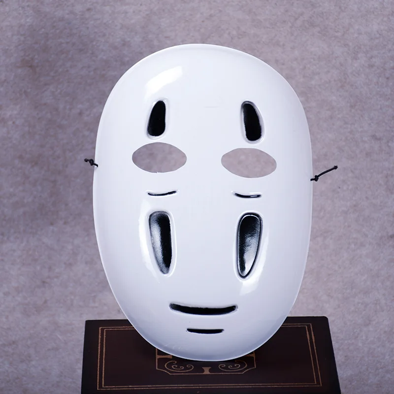 Унесенная маска Безликий шлем для косплея Необычные аниме Хэллоуин вечерние костюмы Унесенные спиром - Цвет: Фиолетовый