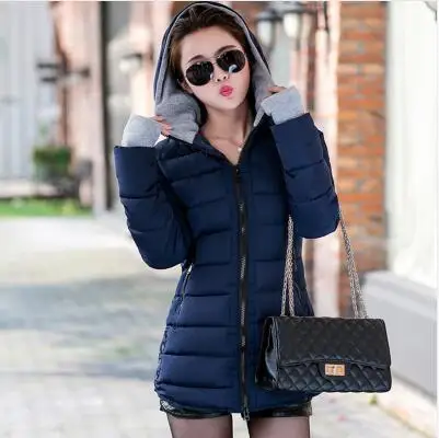 2018 New Windproof Waterproof Winter Jacket Women Coat Female Padded Coat Long Section Women Coat Windbreaker Parka