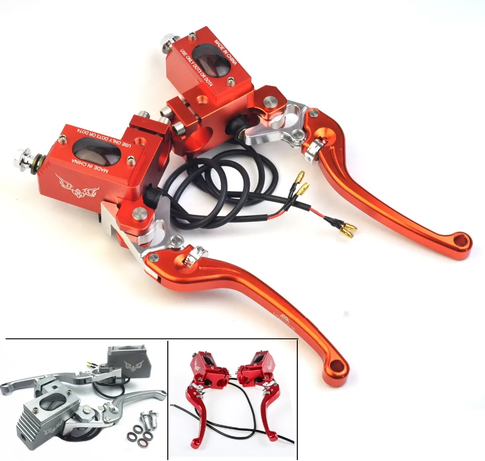 

Brake Pump Master Cylinder Motorcycle CNC lever Handlebar Hydraulic clutch Racing Universal For Yamaha Kawasaki Suzuki Honda