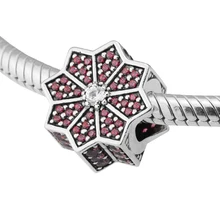 Подходит для Пандора браслеты мерцающий подарок серебряные бусины 925 пробы серебряные украшения натуральный камень Perlas BerloQue