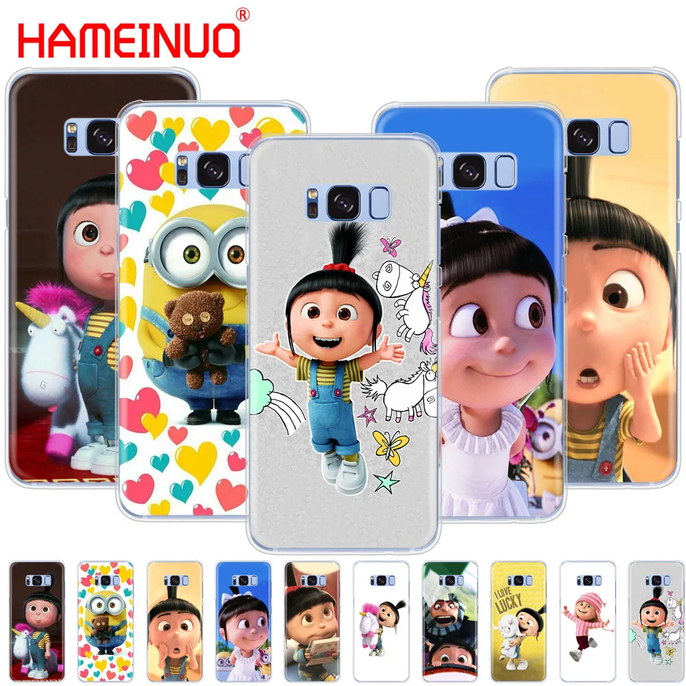 

HAMEINUO Cute Agnes fluffy Unicorn Style cell phone case cover for Samsung Galaxy E5 E7 Note 3,4,5 8 ON5 ON7 grand G530 2016
