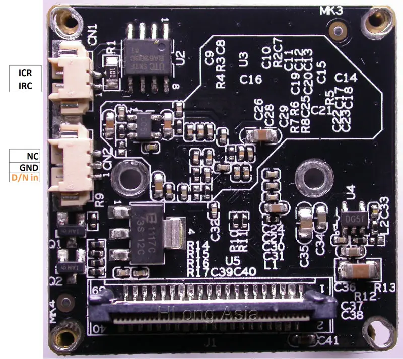 H.265(4.0MP) 2,8-12 мм моторизованный зум и автоматическое фокусное расстояние LEN 1/" с датчиком omnivision ov4689+ Hi3516 CCTV ip-камера плата модуля(опционный кабель