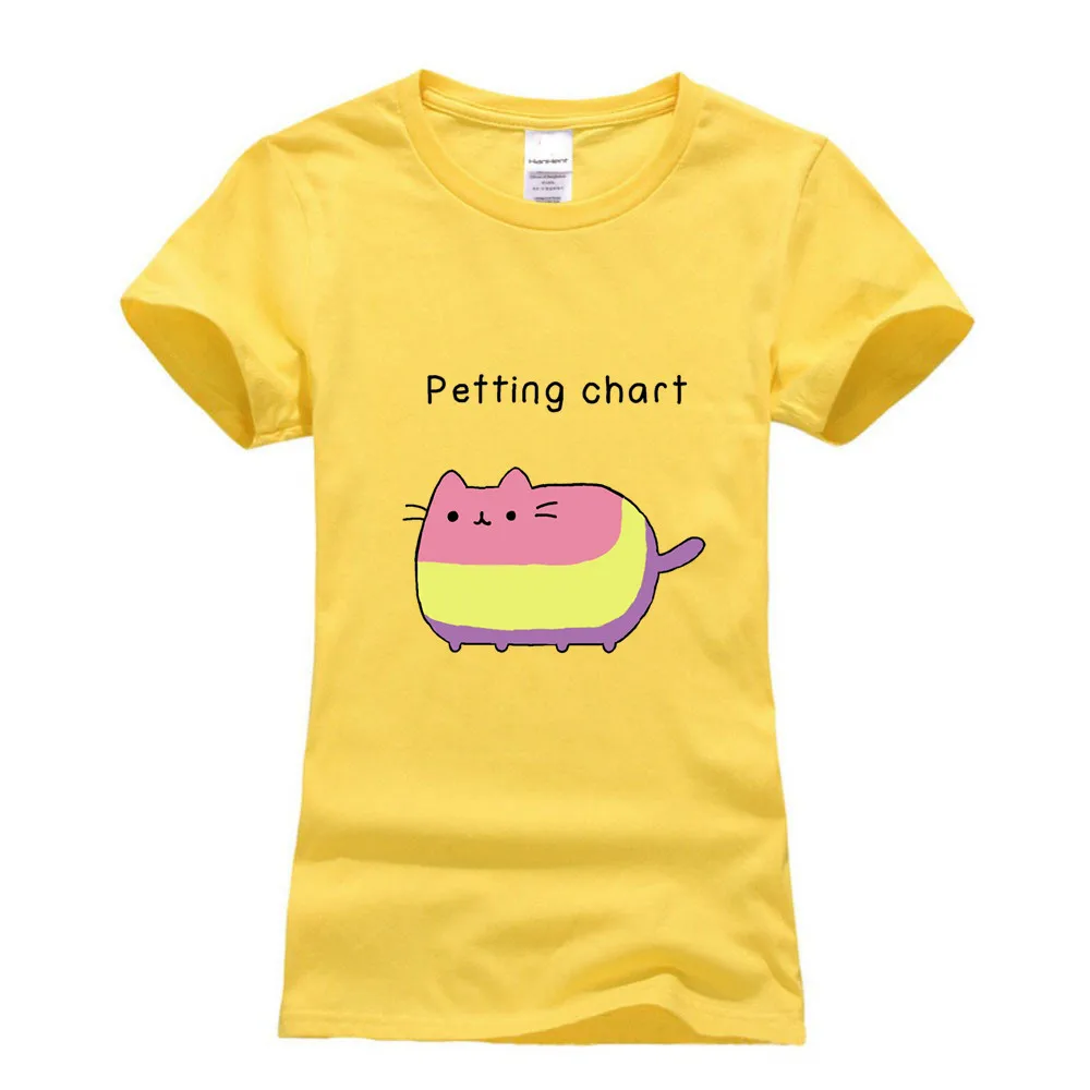 Pusheen Petting Chart