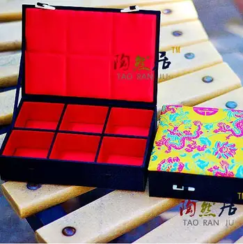 

-Chinese wind 6, jewelry boxes necklace pendant earrings ring earrings receive box gift box display box