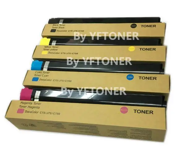 YFTONER тонер-картридж для Xerox цифровой цветной пресс 770 машина 006R01383 006R01384 006R01385 006R01386