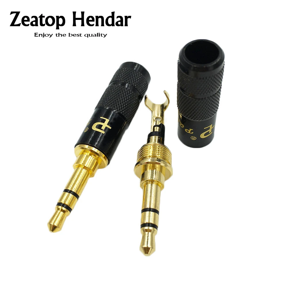 10Pcs Barss 3.5mm 3 4 Pole Stereo Plug 3.5 Audio Repair Headphone Jack