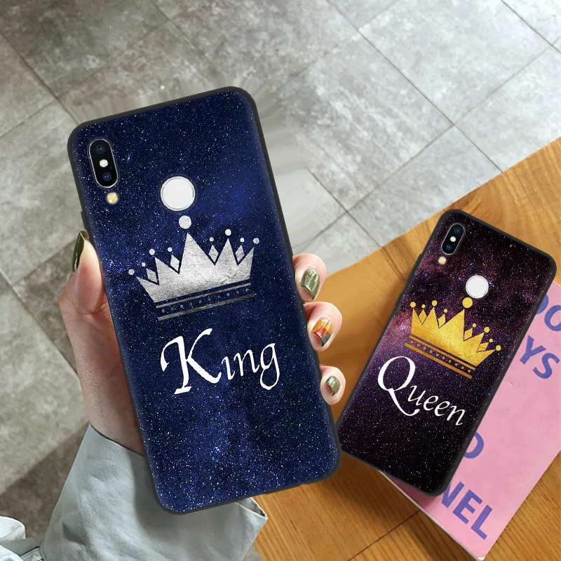 

King TPU Soft Queen Cover For Huawei Honor 8X 10 Play 9 Lite View 20 Mate 10 Lite 7A For Huawei Y7 Y6 Pro 2019 2017 Y9 2018 Case