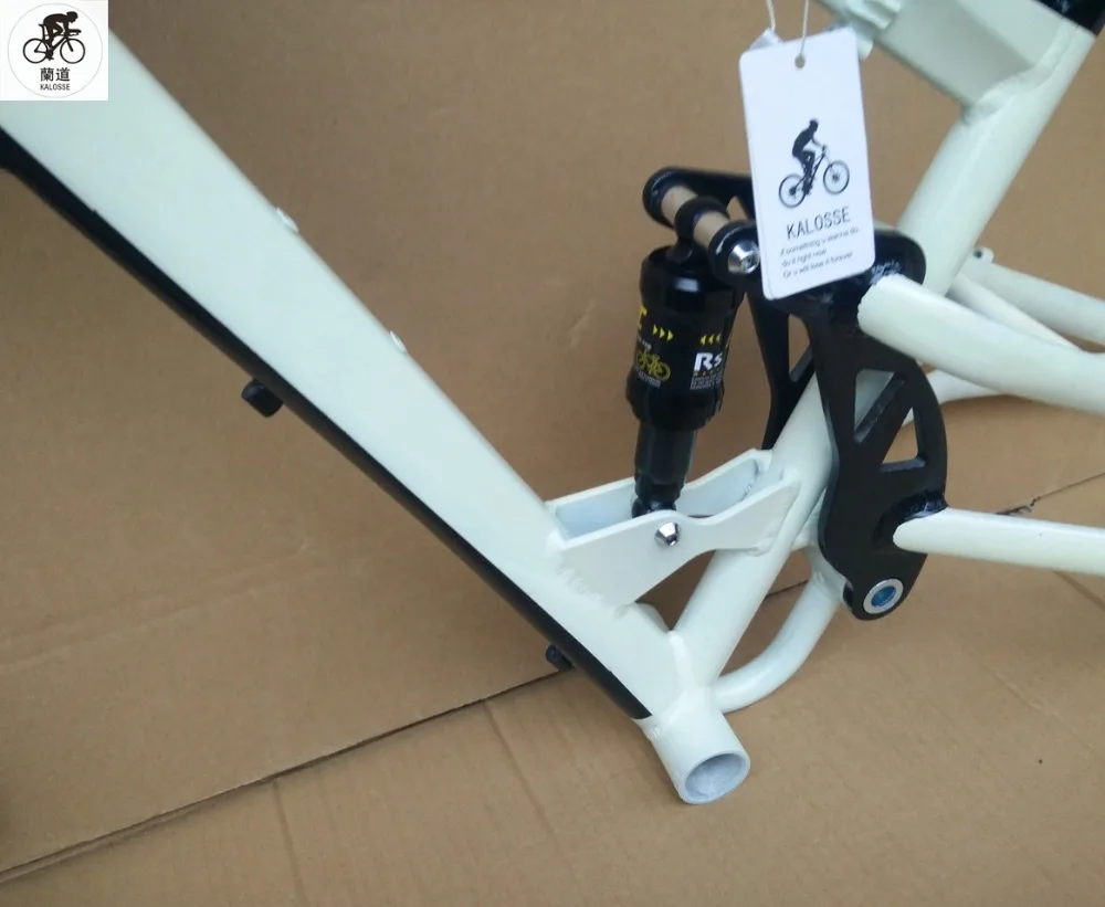 Excellent Kaloss Air suspension DH/AM  frame  Bike snow  26*4.0 inch  Fat/Snow  bike frame  Full suspension  DIY colors   26*17 inch , 2 Excellent Kaloss Air suspension DH/AM  frame  Bike snow  26*4.0 inch  Fat/Snow  bike frame  Full suspension  DIY colors   26*17 inch , 2