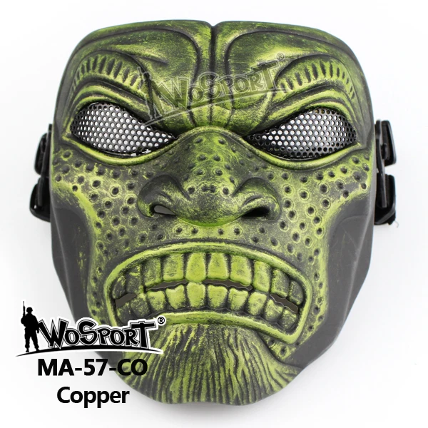 Пейнтбольная маска CS тренировочная для пейнтбола на Хэллоуин пустынная легиона