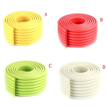 

Baby Crash Bar Thickening Crash Bar Glass Coffee Table Corner Protector Child Protection Strip 10 Colors Baby Safety Products