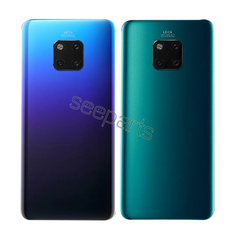 Huawei Коврики 20 Pro Батарея на домашнию дверь Корпус сзади чехол 6,3" huawei Коврики 20 Pro Батарея крышка с Камера Стекло объектив