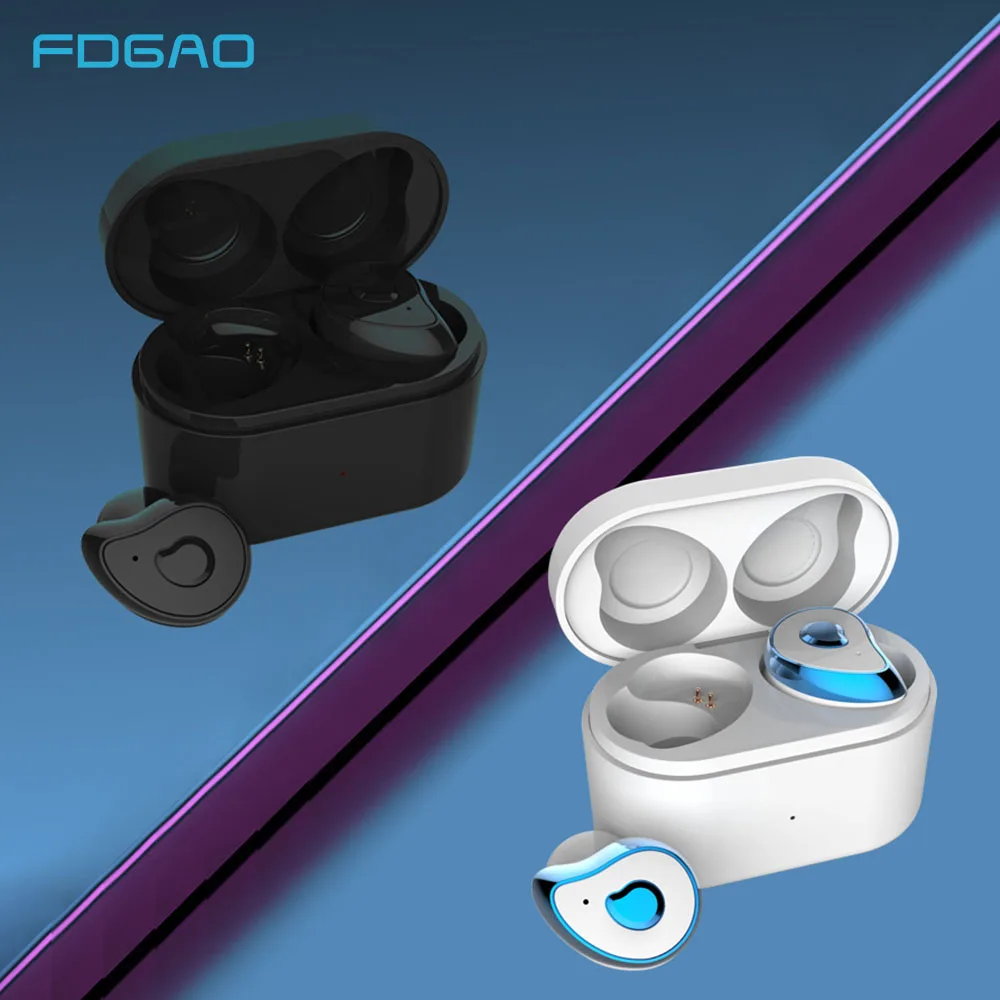 

Wireless Earphones TWS Bluetooth Headphones Headset 5.0 Sports Earphone Stereo Sound Wireless Earbuds With Charging Box Mic