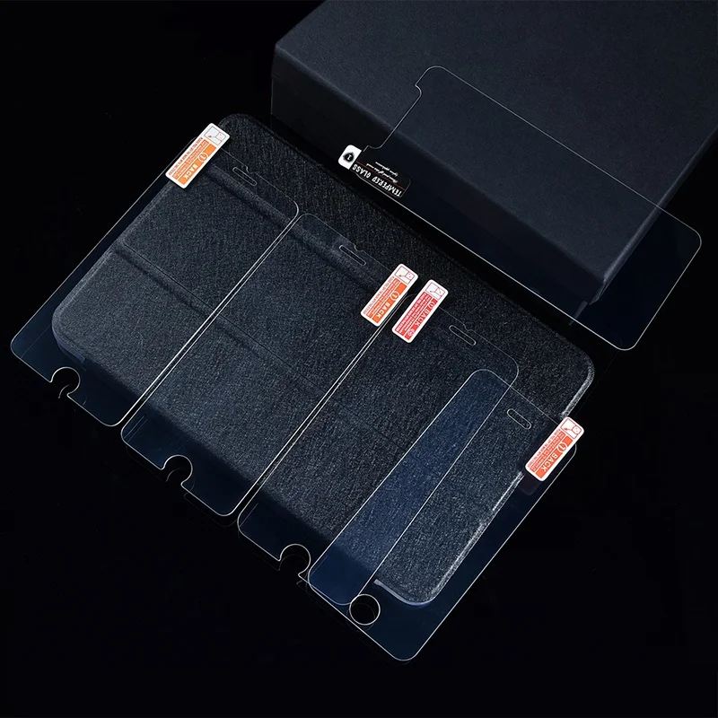 Hisomone High Quality Tempered Glass For iphone 6 6s Screen Protector For iphone 7 Plus Glass For iPhone 8 Plus X 5 4 4S Film