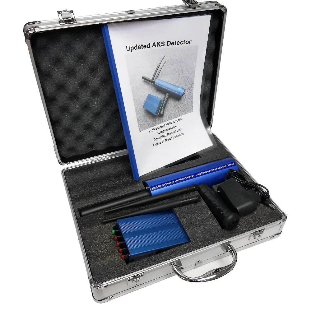 

Long Range Copper Underground AKS 3D Metal Detector Diamond Gold Silver Precious Stones Intelligent Machinery Detect Copper