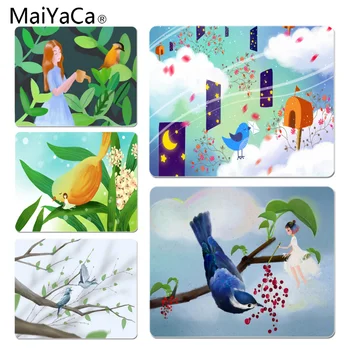 

MaiYaCa Custom Skin Birdie letter High Speed New Mousepad Size for 18x22cm 25x29cm Rubber Mousemats