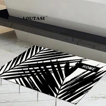 Лутаси скандинавском стиле коврики противоскользящие ковры растительные печатные ковры передний входной коврик абсорбирующий коврик для ванной комнаты кухонный коврик