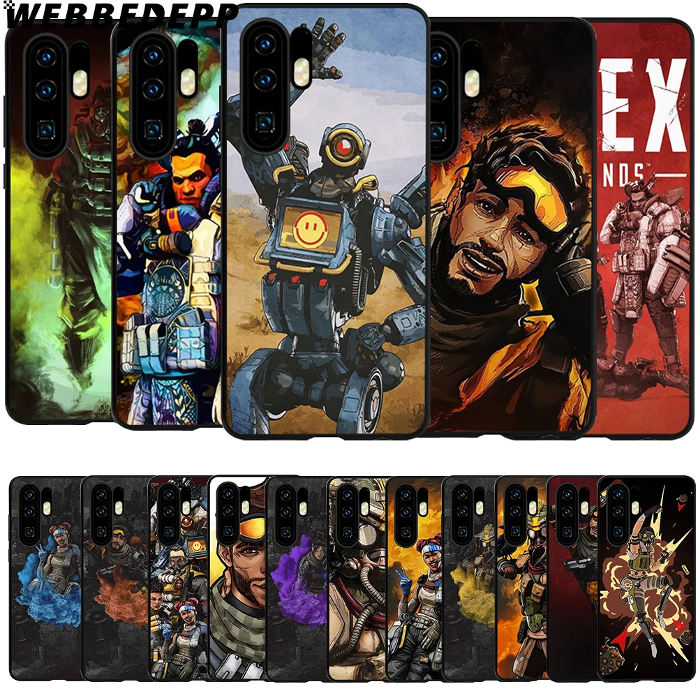 

WEBBEDEPP Apex Legends Soft TPU Case Cover for Huawei P8 P9 P10 P20 P30 Lite Pro P Smart 2019