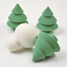 Пуховка для нанесения основы под макияж губки косметический порошок косметические спонжи макияж губка инструмент кисточки для тени высокого качества Esponja Microfibra