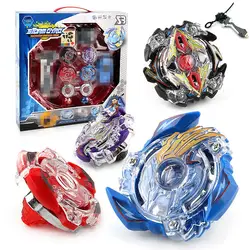 4 стиля Beyblade взрыв металла гироскоп игрушка борьба гироскопа 4D спиннинг топ с пусковой установки и коробка классическая игрушка Bayblade