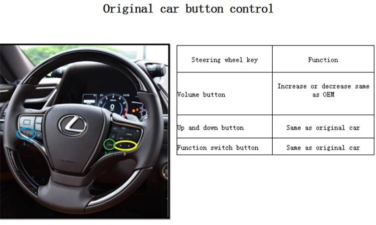 Тип сенсорной панели) выпуск беспроводной Apple CarPlay для Lexus ES NX UX IS CT RX LC Поддержка Android Авто WiFi iPhone App