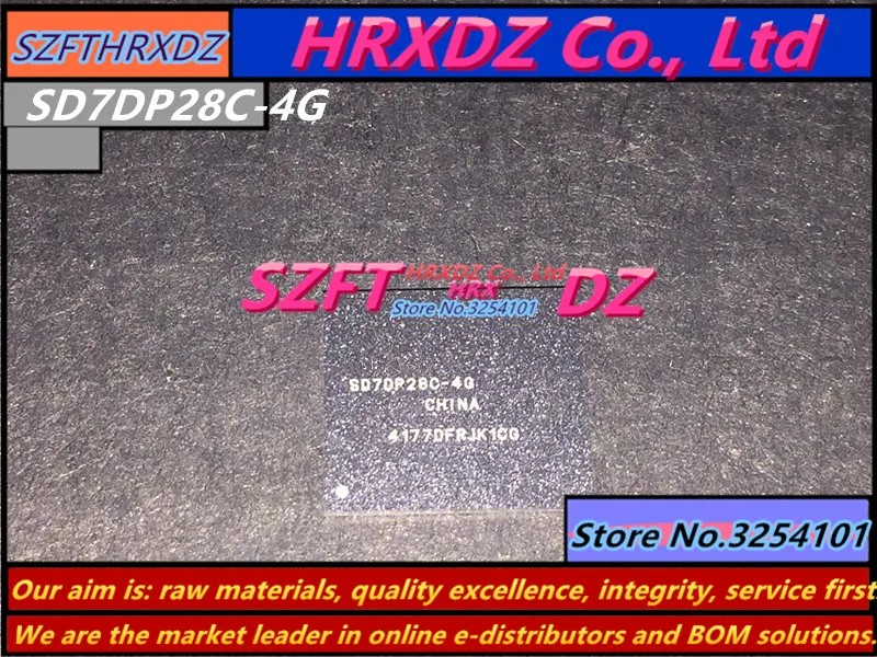 

SZFTHRXDZ 100% New original SD7DP28C-4G BGA 4G