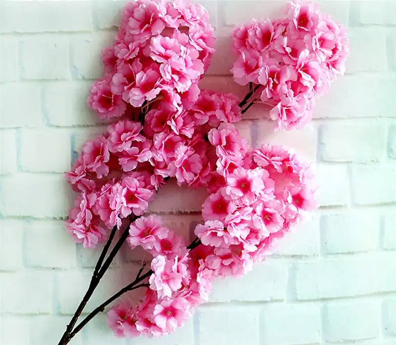 

Artificial Plant Creative 4 Branches Fake Flower Fake Plant Artificial Flower for Home Office