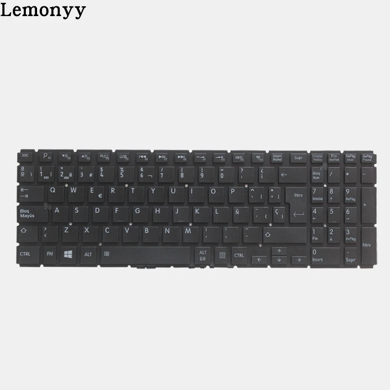 Новая испанская клавиатура для ноутбука Toshiba Satellite L50-B L55-B L55DT-B S50-B S55-B SP Клавиатура ноутбука черный