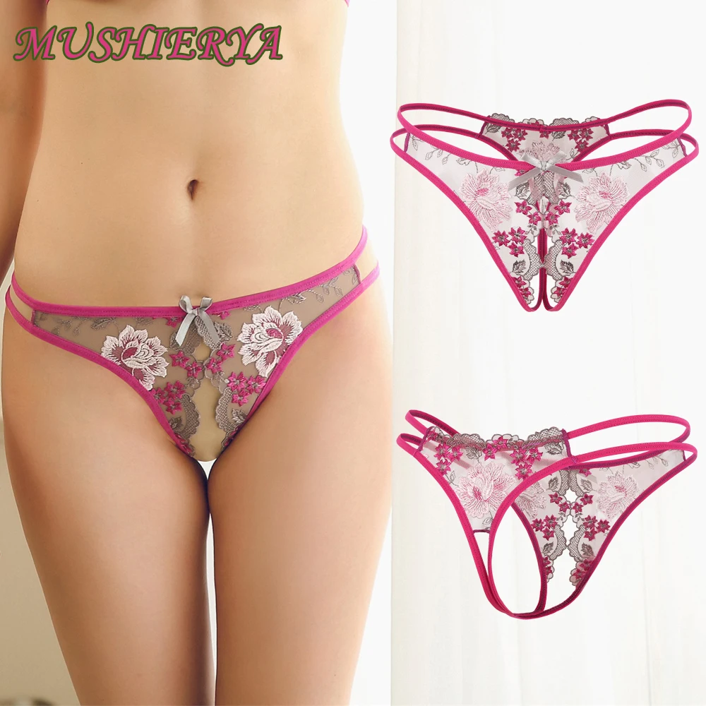 Sexy Women Underwear Brand New Sexy Panties Seamless Lace Panties Open