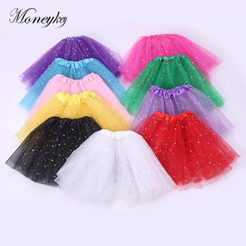 

2018 New Summer Baby Girls Skirts Candy Color Children's Clothing Sequins Girls Tutu Skirts Fashion Kids Dance Pettiskirt