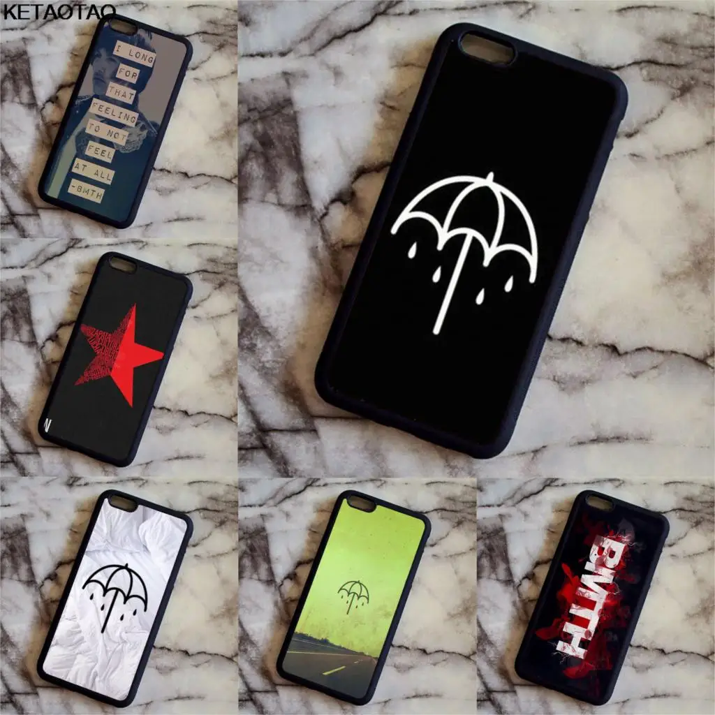 KETAOTAO Bring Me The Horizon Band Umbrella Logo Phone Cases for Samsung S4 5 6 7 8 9 Note 4 Case Soft TPU Rubber Silicone | Мобильные