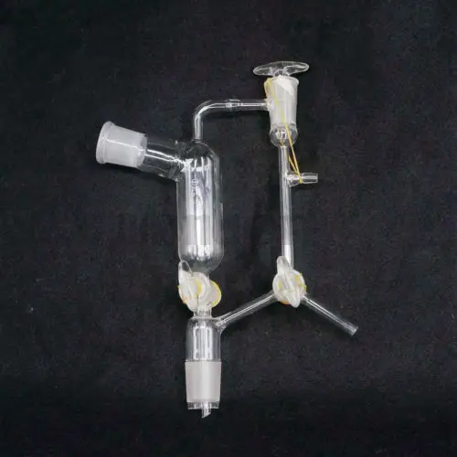 29/32 Female x 29/32 Male Joint Glass Vacuum Distillation Receiver Lab Ware 29/32 Female x 29/32 Male Joint Glass Vacuum Distillation Receiver Lab Ware