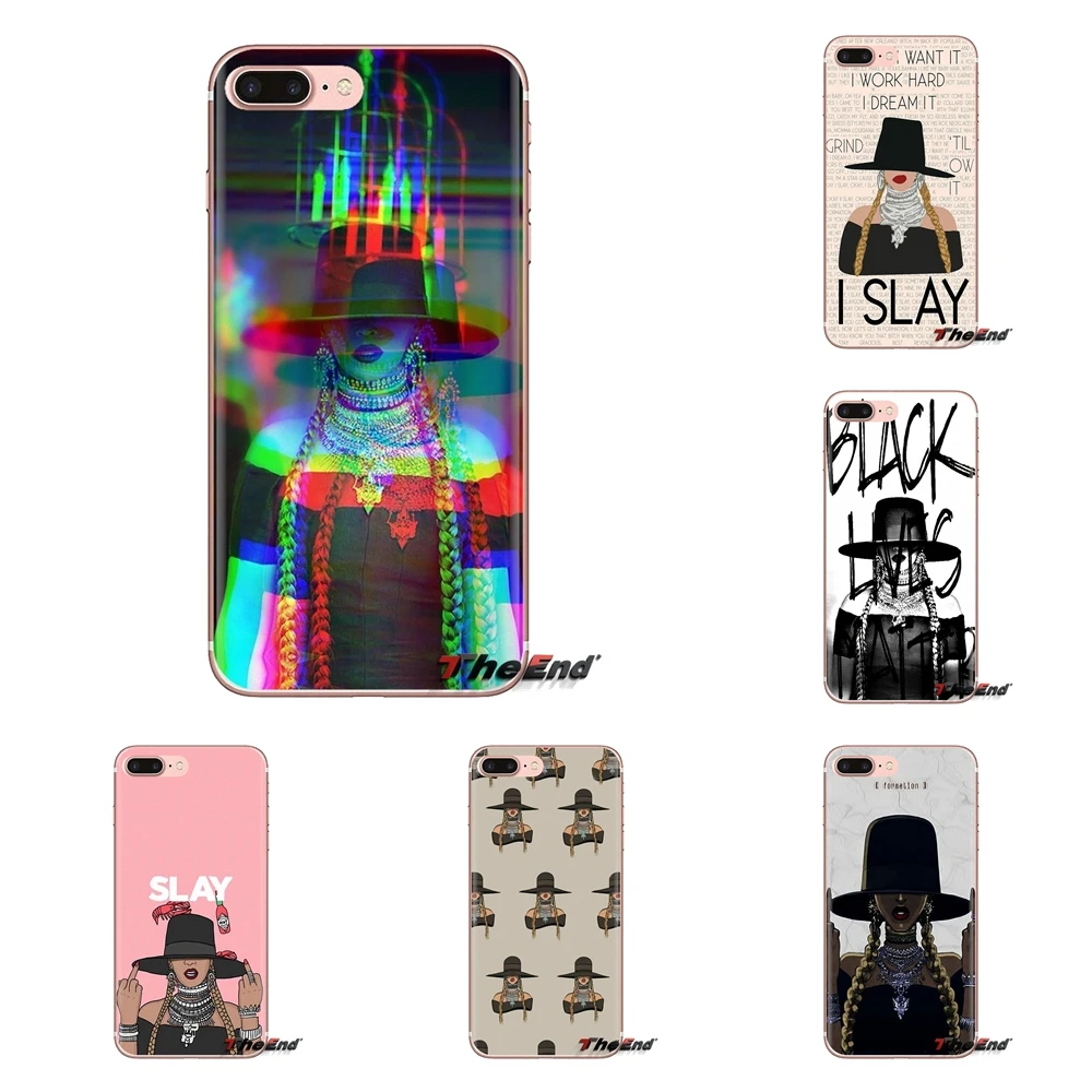 Мягкие прозрачные чехлы 2017 I Slay Beyonce для Xiaomi Mi4 Mi5 Mi5S Mi6 Mi A1 A2 5X6X8 9 Lite SE Pro Max Mix 2 3 2S |