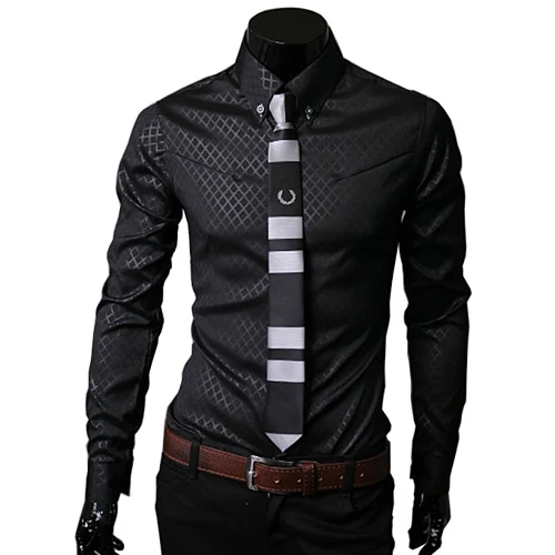 

Plaid Shirts Brand 5XL Fashion Mens Dress Shirts Long sleeve Slim Fit Casual Social Camisas Masculinas for Man Chemise homme