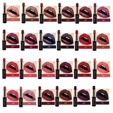 24 цвета NICEFACE матовая губная помада блеск водонепроницаемый долговечная губная помада для губ Макияж телесная помада