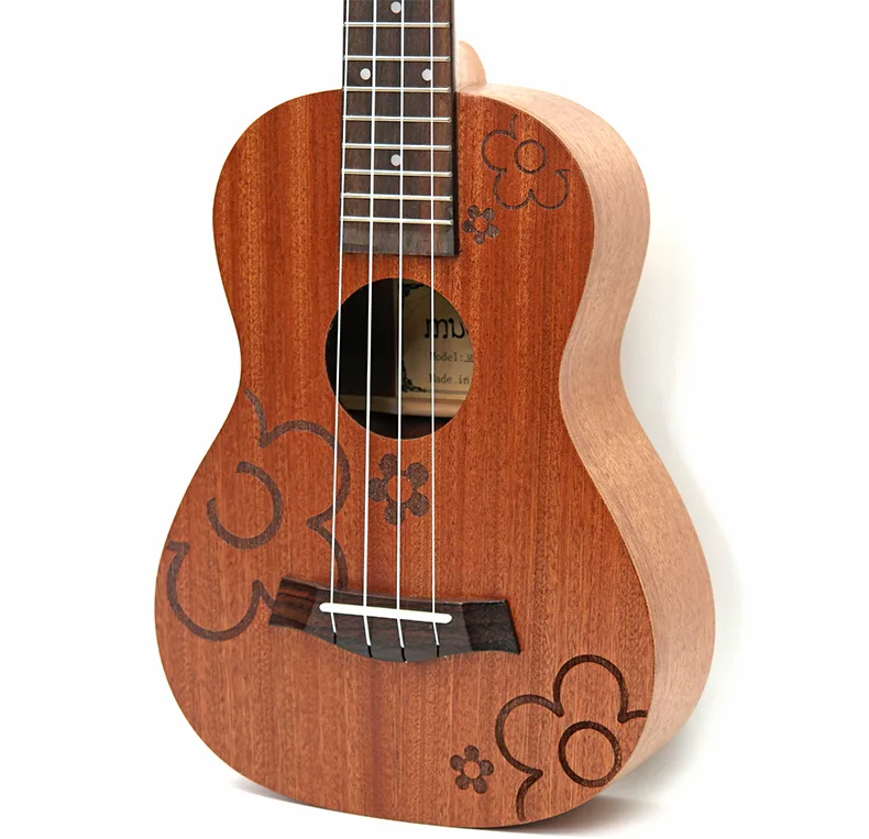 2" концертный Sapele Ukulele мультфильм 4 струны Гавайи мини маленький guita путешествия ukelele Акустическая гитара Ukefor детский концерт