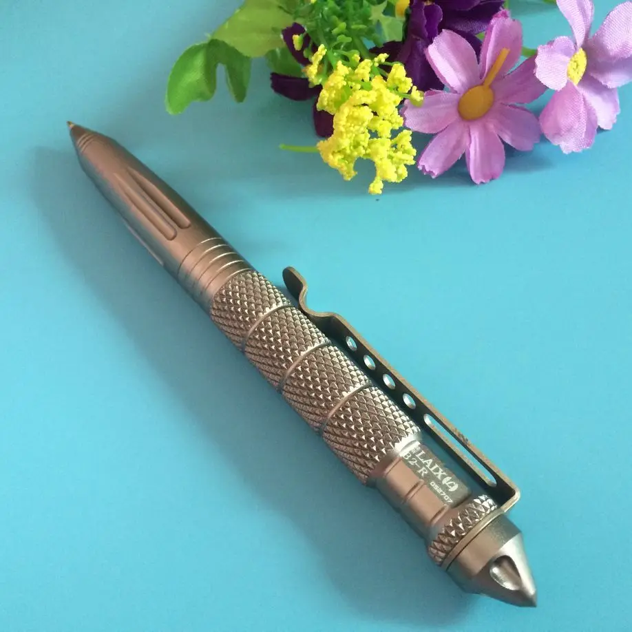 

Self Defense Supplies Tactical Pen Self Defense Tool Security protection Personal defense tool Aviation Aluminum Anti-skid B2