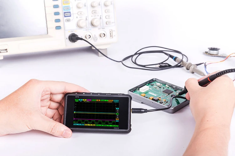 Металлическая крышка Мини DSO ARM DSO213 Nano 4 канала Quad карманный цифровой Ocilloscope же Seeedstudio DSO Quad Обновление от DS203 DS212