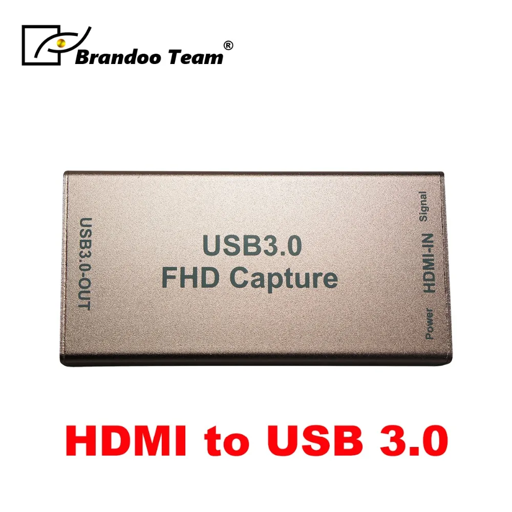 HDMI к Usb 3,0 FHD Карта видеозахвата для компьютера