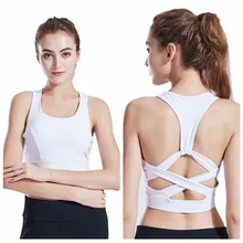 Спортивный прочный бюстгальтер собирает представления бегущие Спортивное нижнее белье жилет бюстгальтер