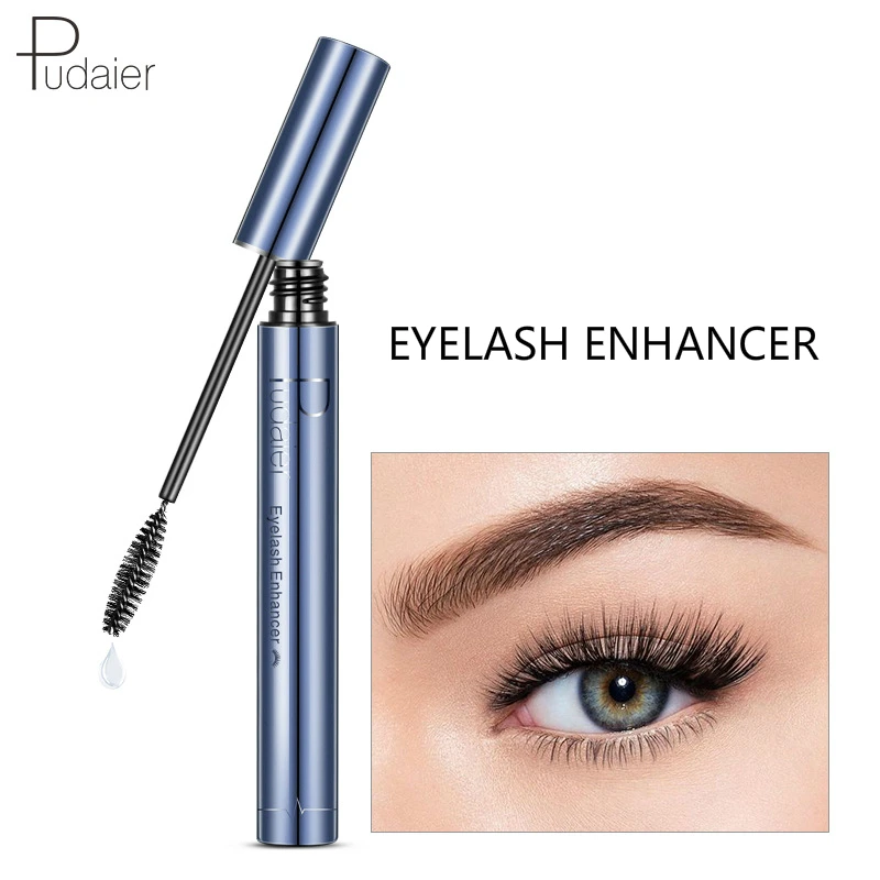 

Pudaier Powerful Eyelash Growth Treatment Women Makeup Liquid Serum Enhancer Eyelashes Extension Serum 3D Curling Thick Lash