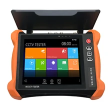 4K H265 Full HD CCTV тестер с 8 дюймов 2K retina дисплей Солнцезащитная крышка Поддержка Wi-Fi точка доступа DC12V3A DC48V PoE выходная мощность