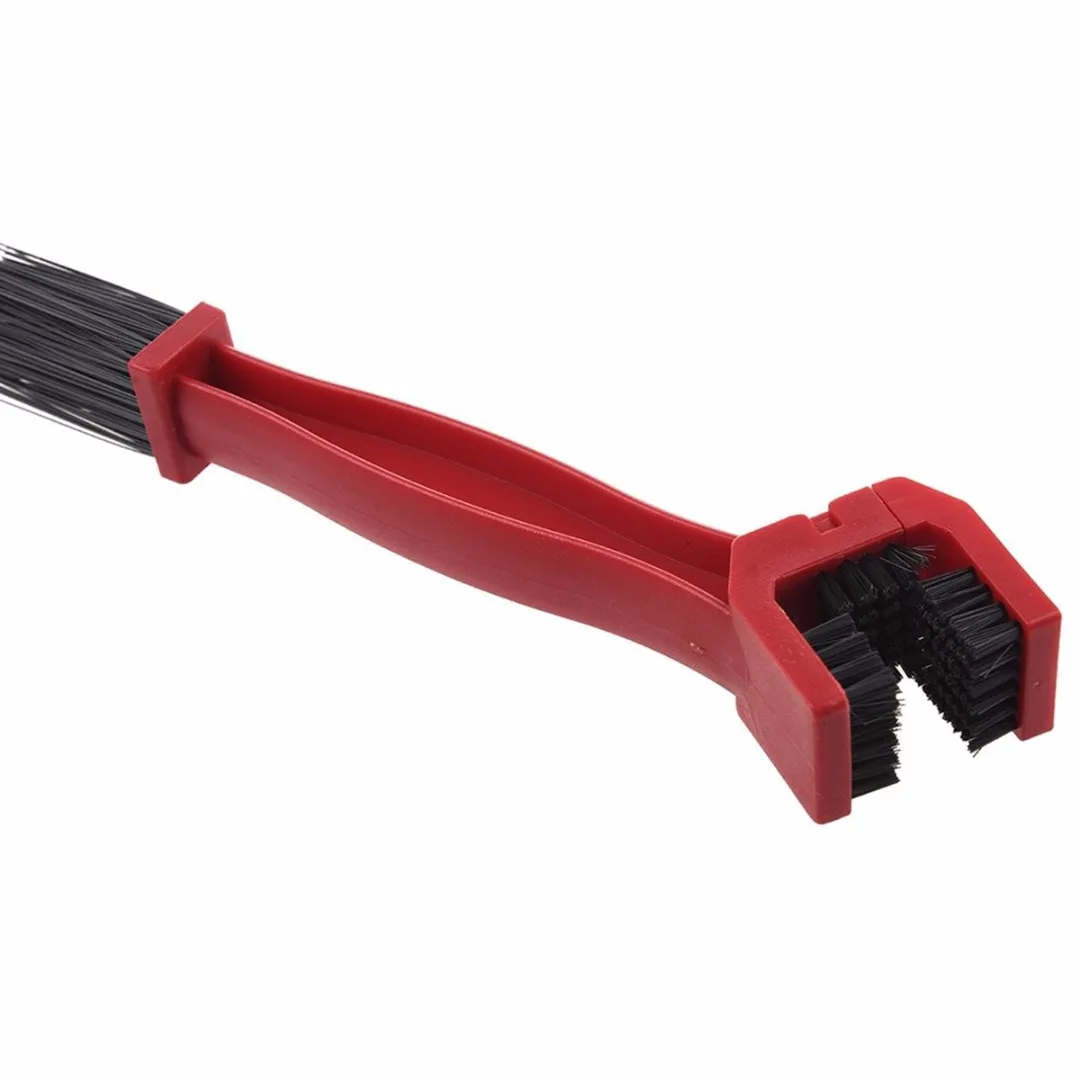 1Pcs Practical Cycling Motorcycle Bicycle Chain Brush Nylon ABS Cycling Wheel Cleaning Brush Dust Remover Outdoor Cleaner Tool
